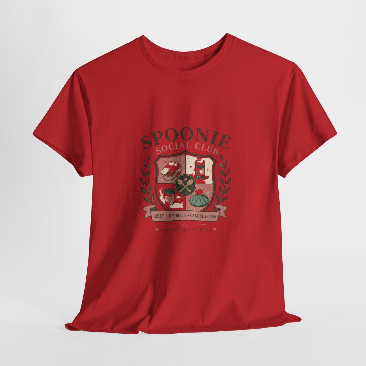 Spoonie Social Club T‑Shirt – Chronic Illness Awareness Tee