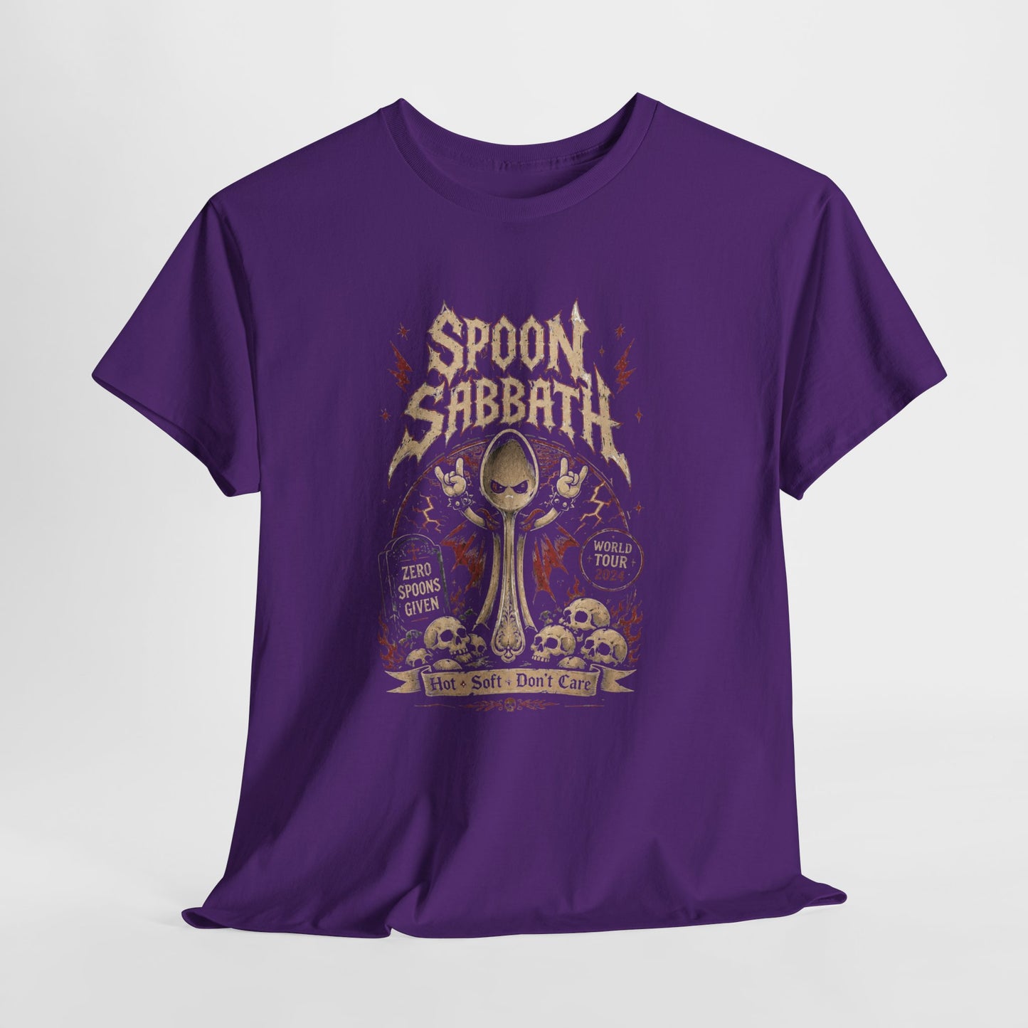 Spoon Sabbath Retro Spoon-Themed Graphic Tee