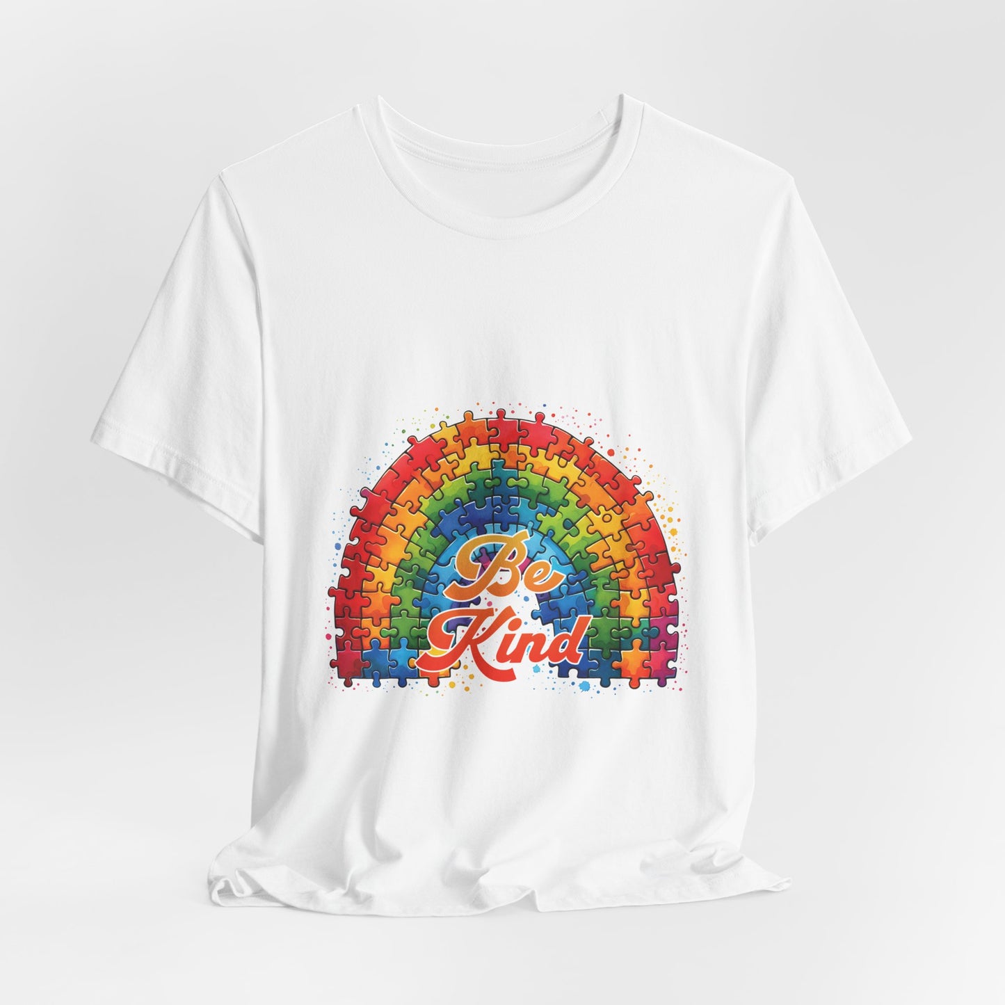 Be Kind Autism Rainbow Tee