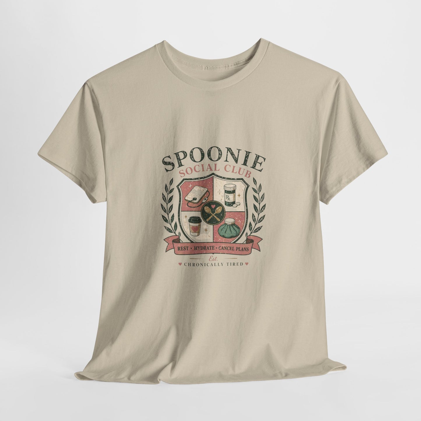 Spoonie Social Club T‑Shirt – Chronic Illness Awareness Tee
