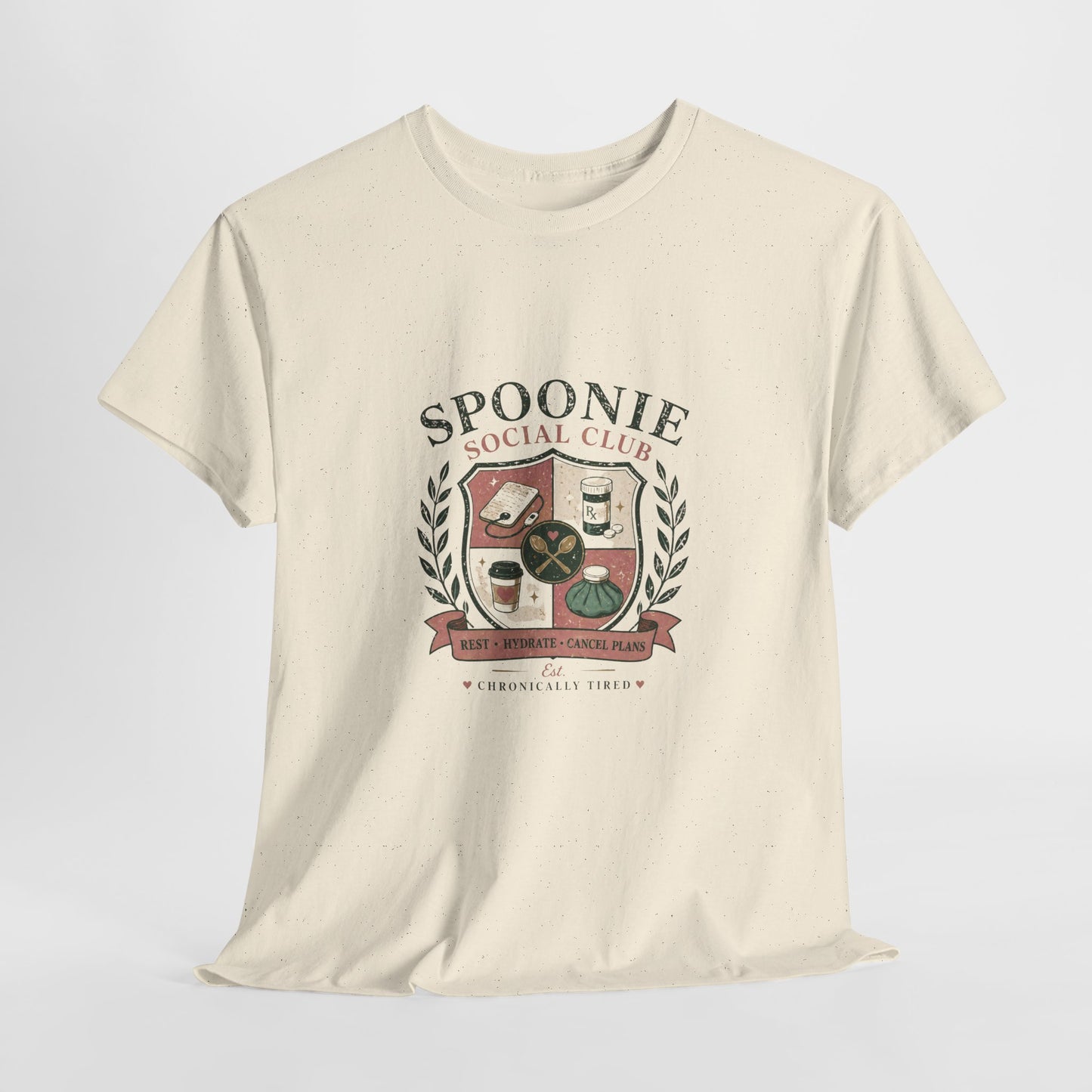 Spoonie Social Club T‑Shirt – Chronic Illness Awareness Tee