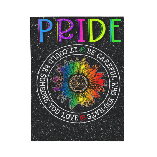 Be Careful Who You Hate Blanket