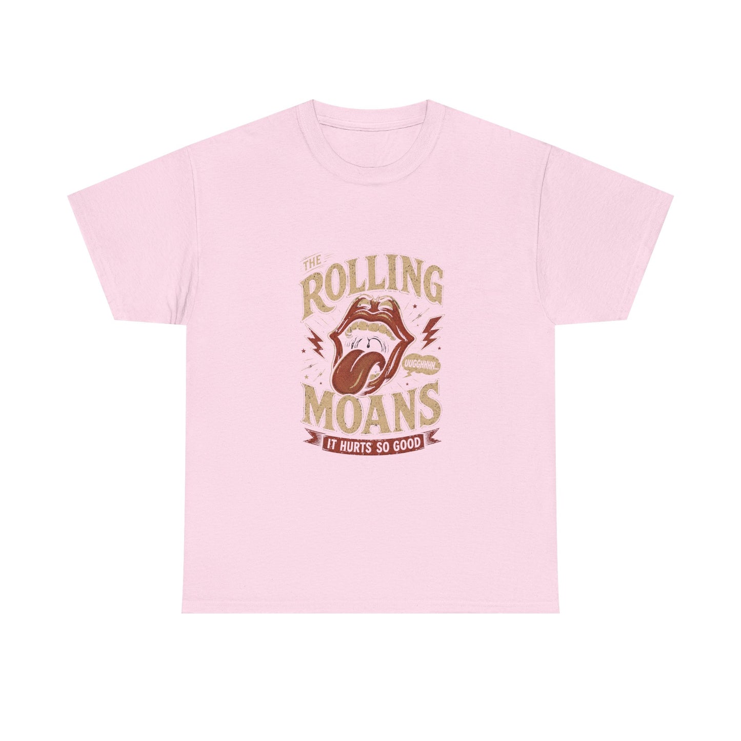 The Rolling Moans – Chronic Illness Rock‑Parody Pain Humor Adult Tee