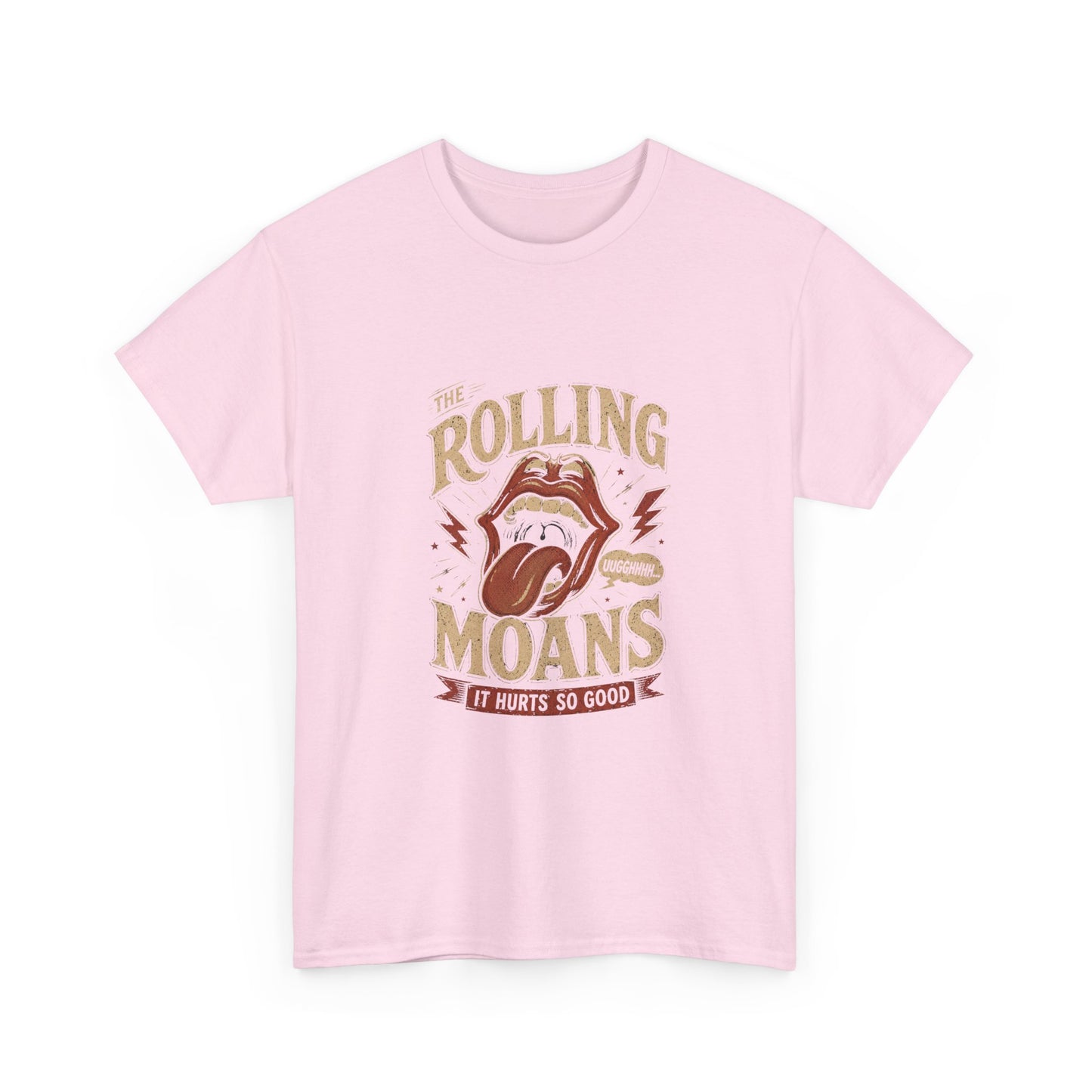 The Rolling Moans – Chronic Illness Rock‑Parody Pain Humor Adult Tee