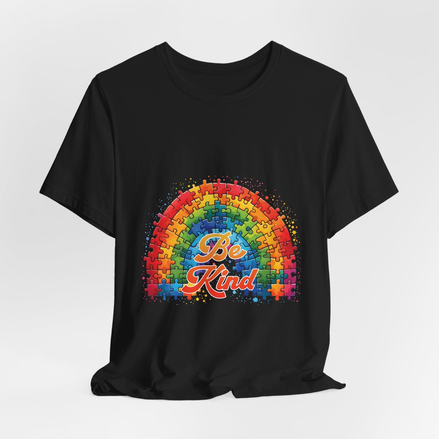 Be Kind Autism Rainbow Tee