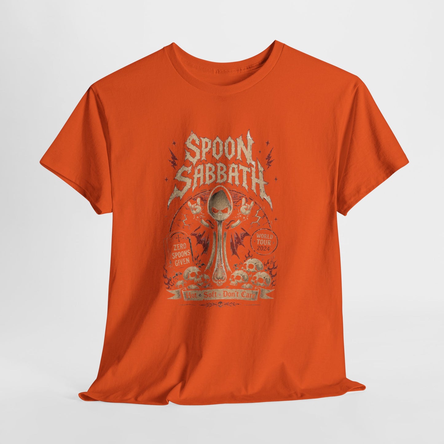 Spoon Sabbath Retro Spoon-Themed Graphic Tee
