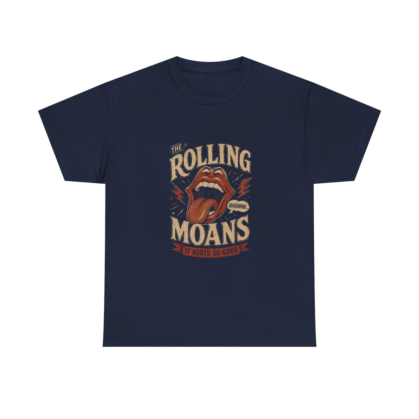 The Rolling Moans – Chronic Illness Rock‑Parody Pain Humor Adult Tee