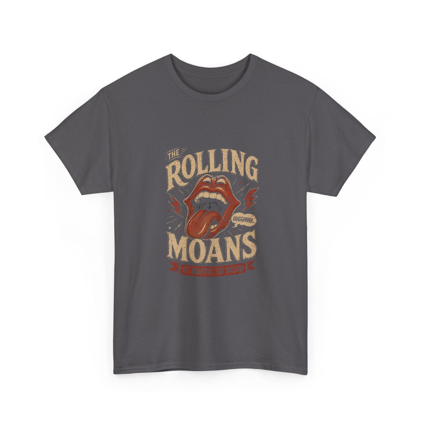 The Rolling Moans – Chronic Illness Rock‑Parody Pain Humor Adult Tee