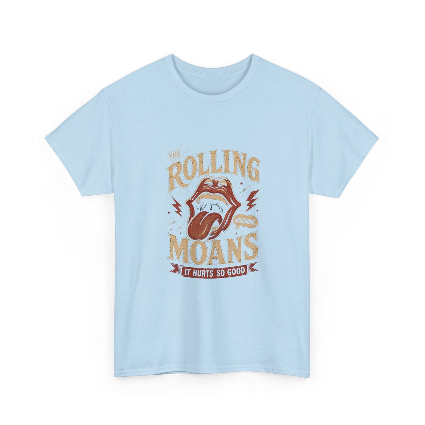 The Rolling Moans – Chronic Illness Rock‑Parody Pain Humor Adult Tee