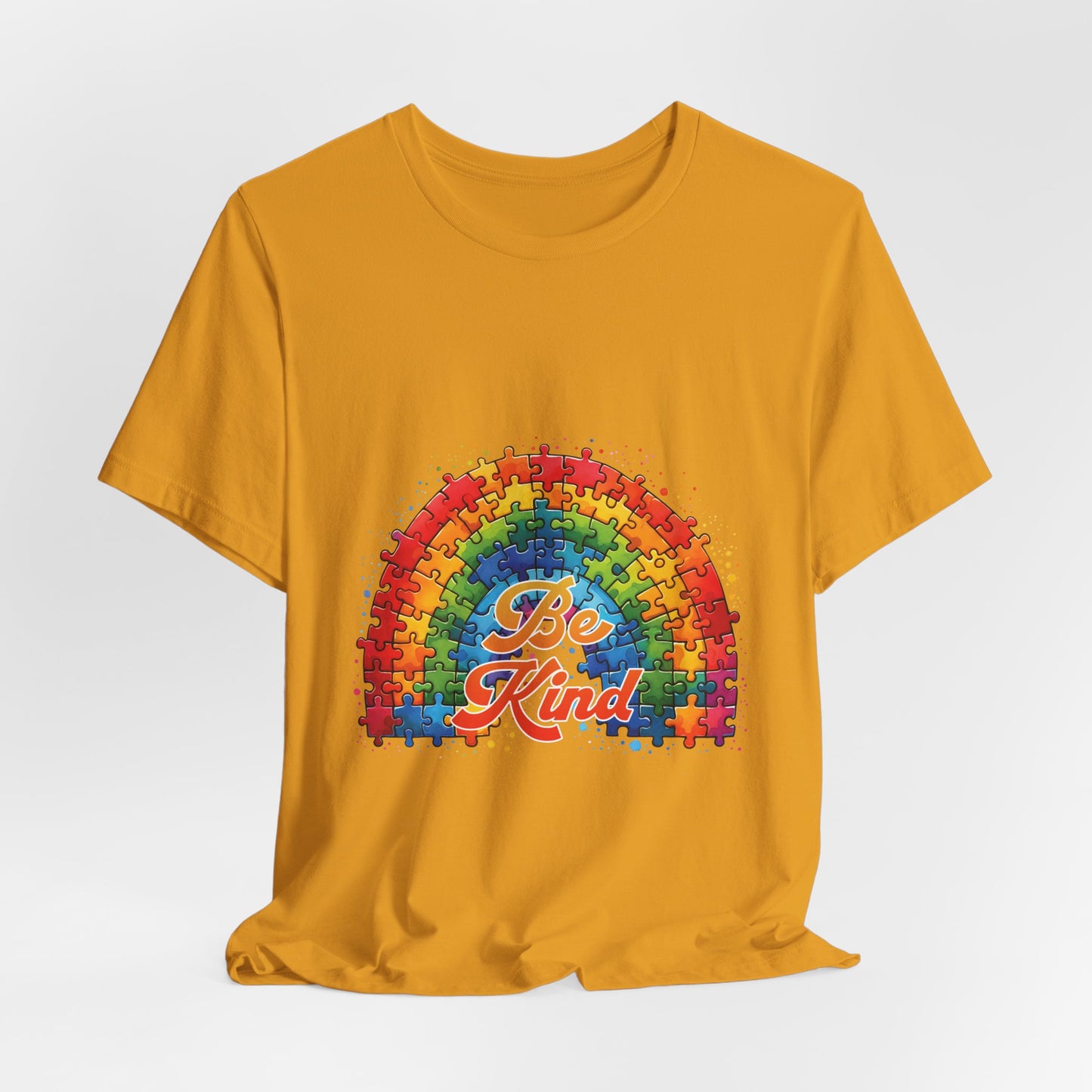 Be Kind Autism Rainbow Tee