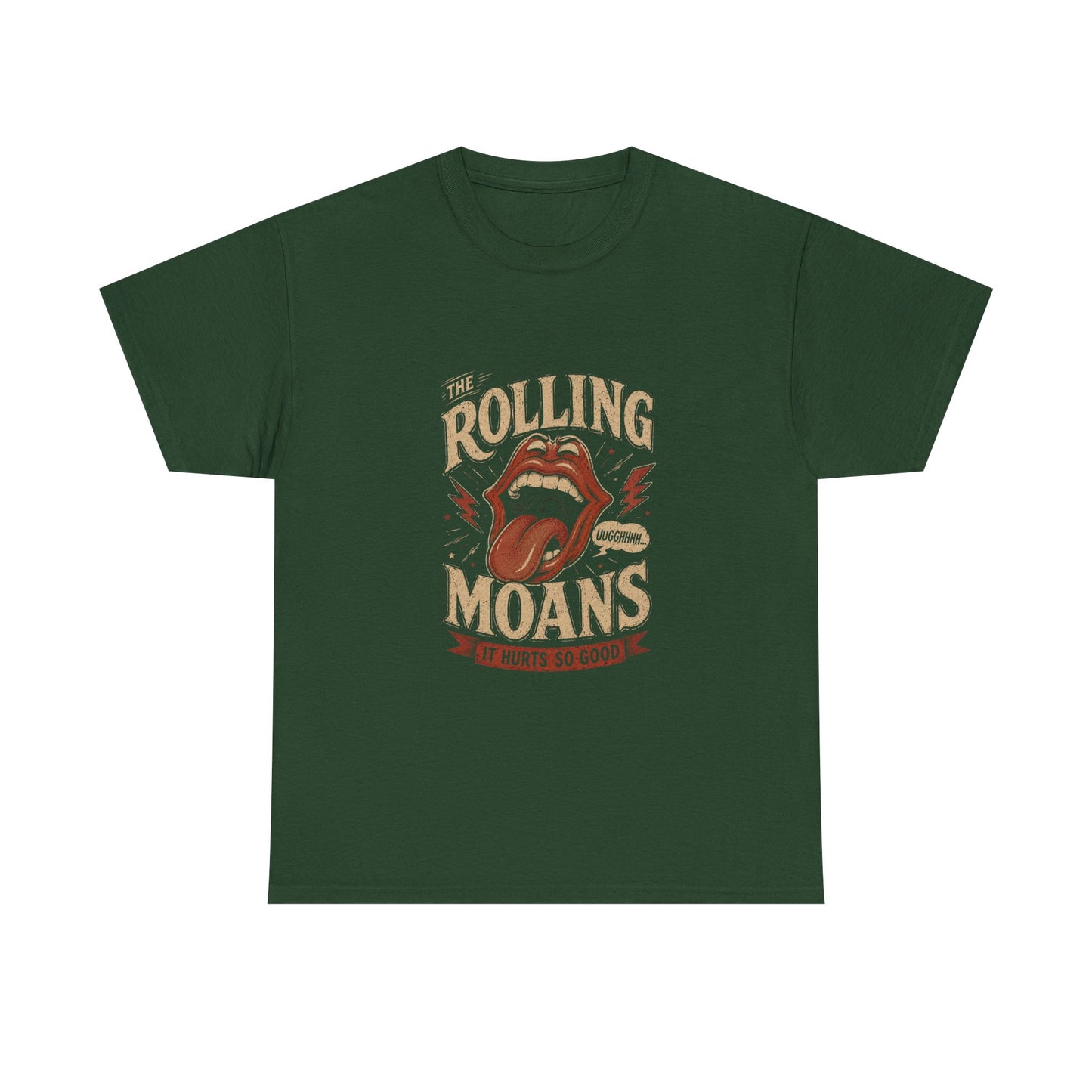 The Rolling Moans – Chronic Illness Rock‑Parody Pain Humor Adult Tee