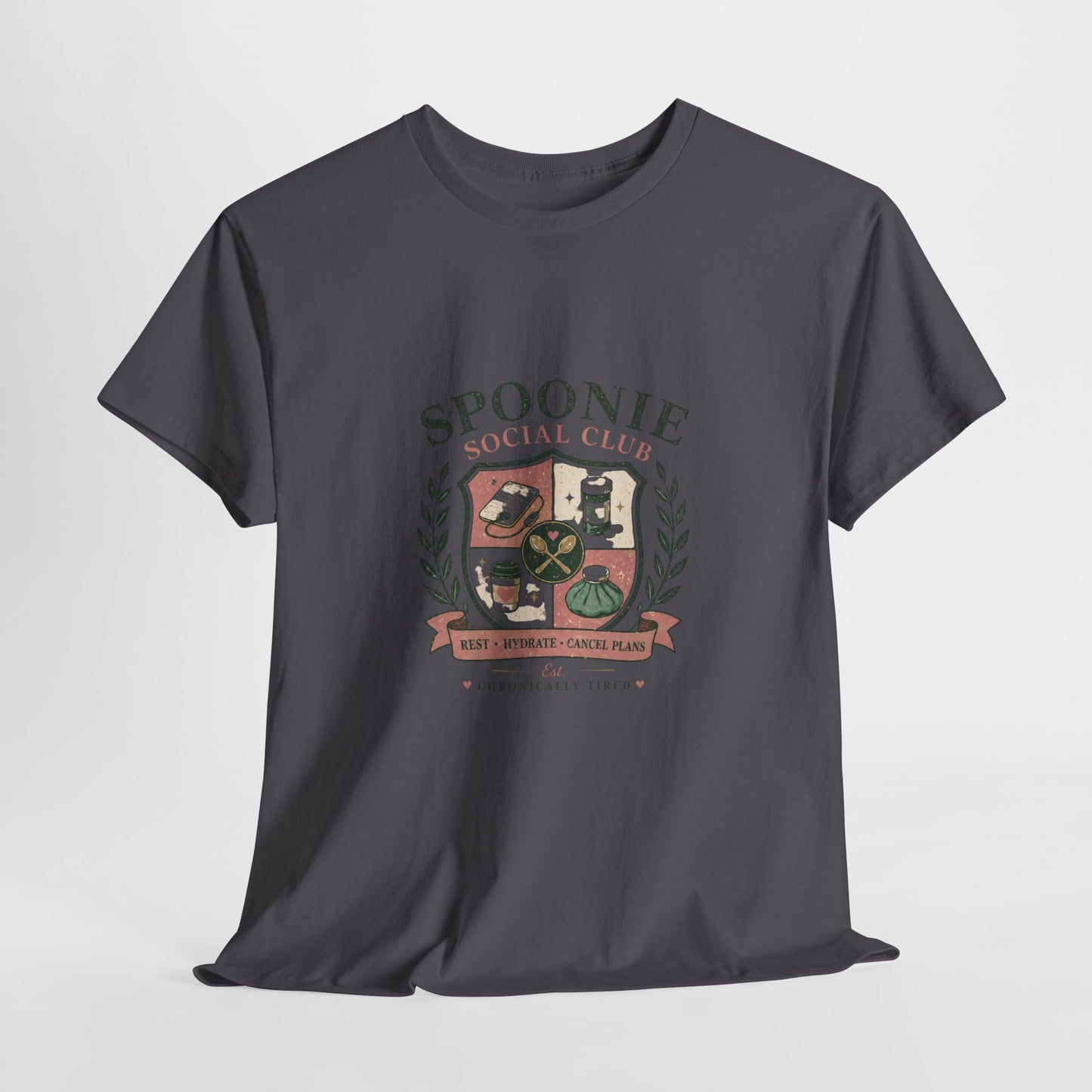 Spoonie Social Club T‑Shirt – Chronic Illness Awareness Tee
