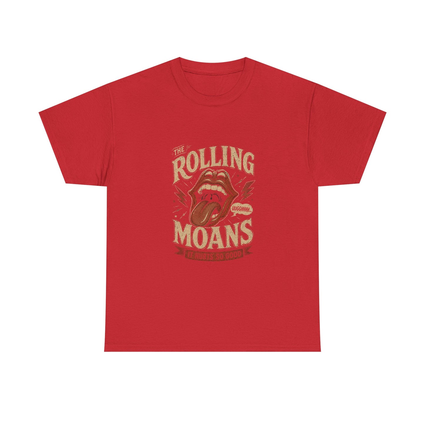 The Rolling Moans – Chronic Illness Rock‑Parody Pain Humor Adult Tee