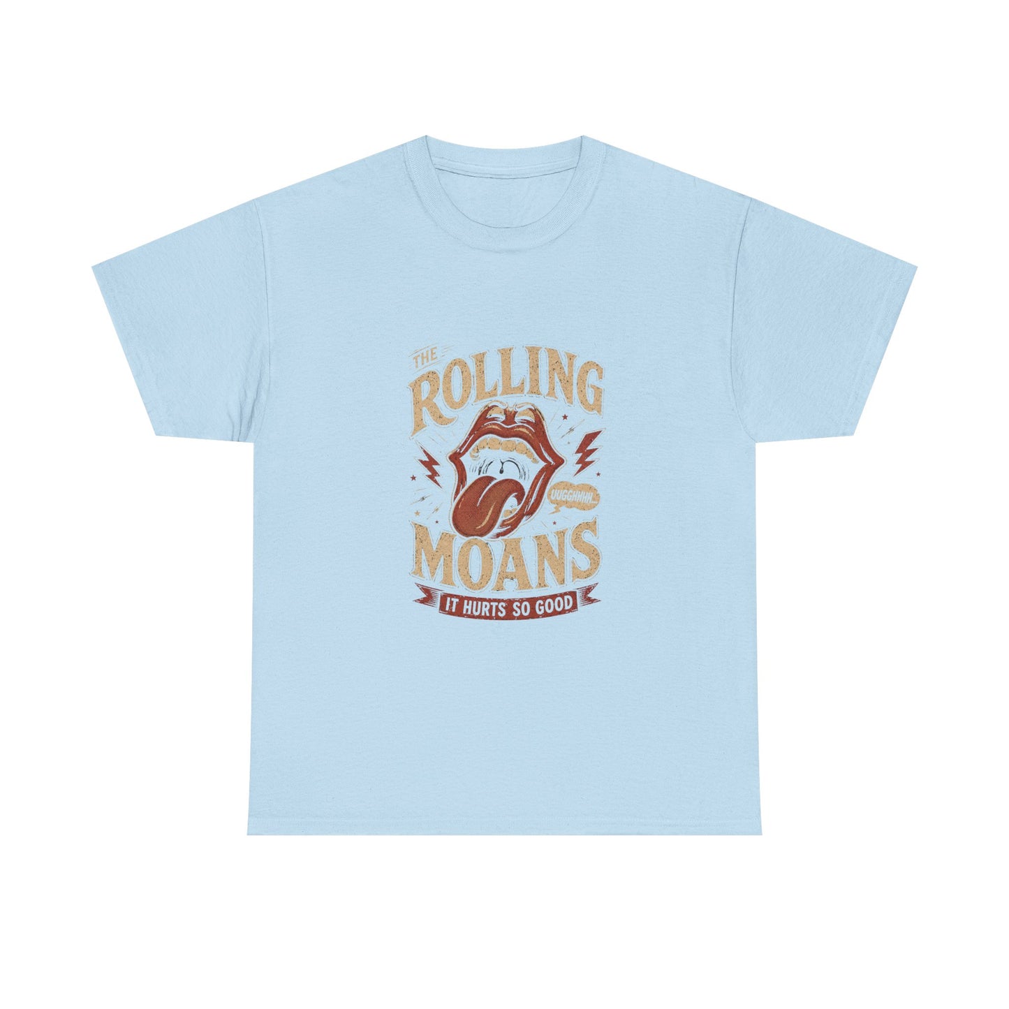 The Rolling Moans – Chronic Illness Rock‑Parody Pain Humor Adult Tee