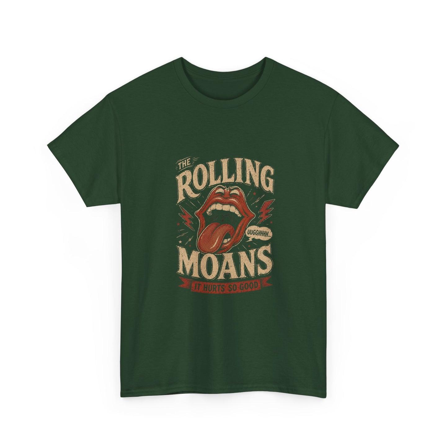 The Rolling Moans – Chronic Illness Rock‑Parody Pain Humor Adult Tee