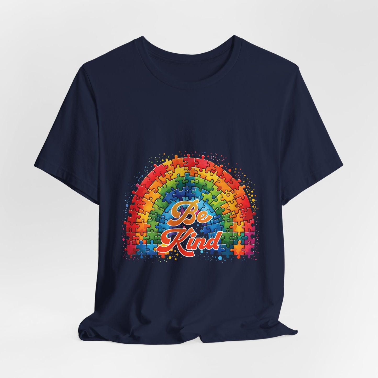 Be Kind Autism Rainbow Tee