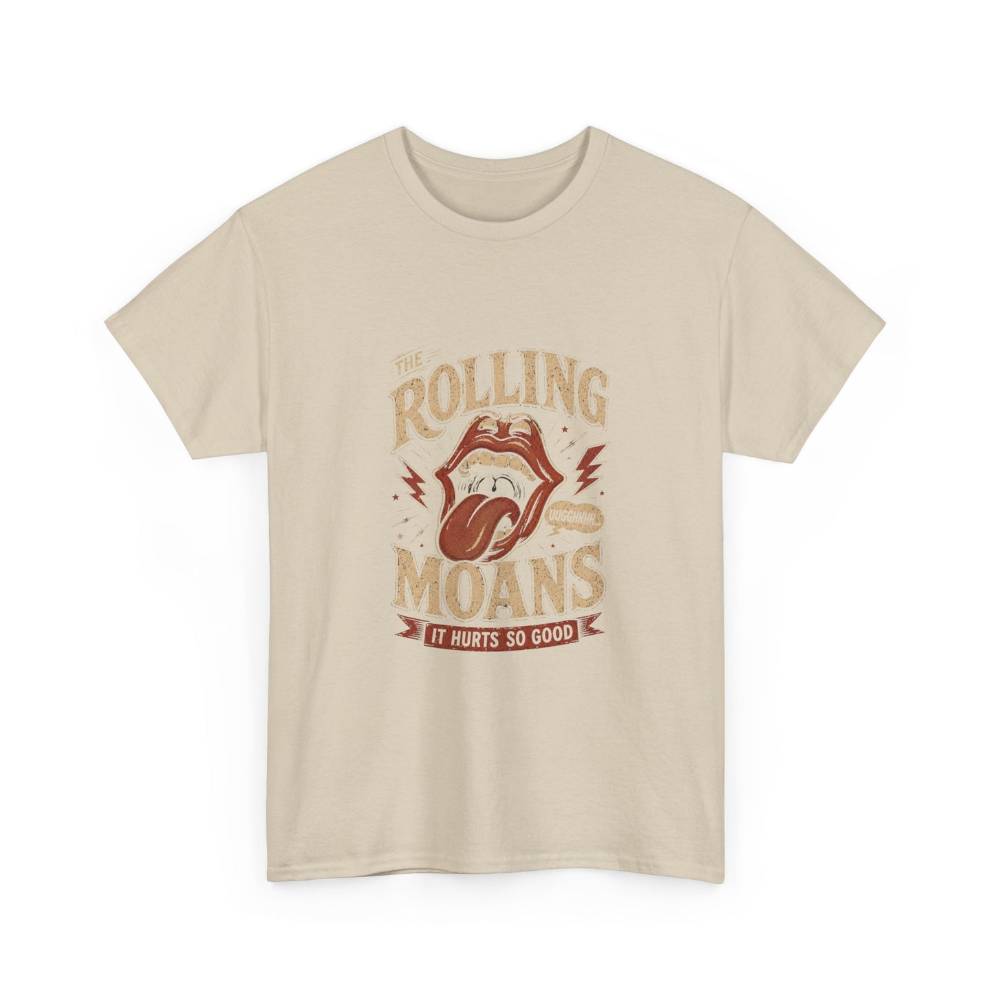 The Rolling Moans – Chronic Illness Rock‑Parody Pain Humor Adult Tee