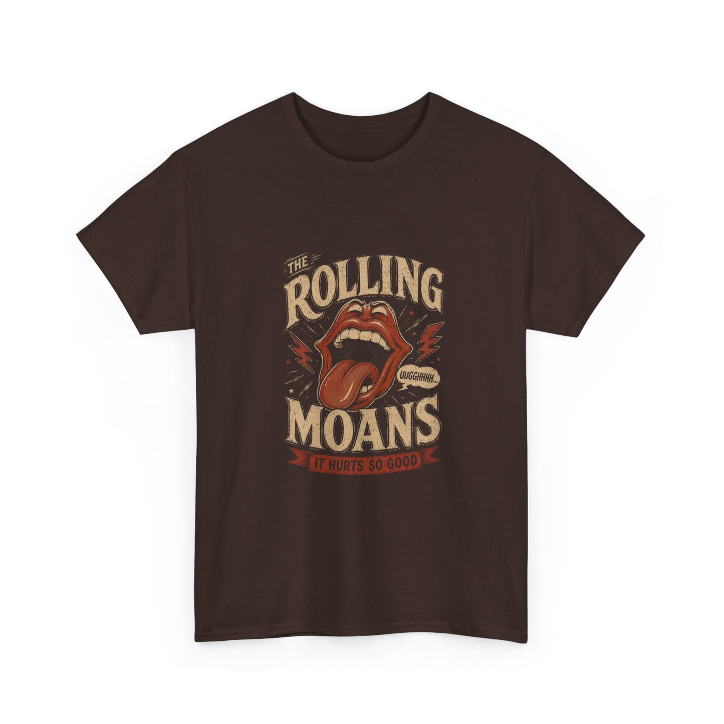 The Rolling Moans – Chronic Illness Rock‑Parody Pain Humor Adult Tee