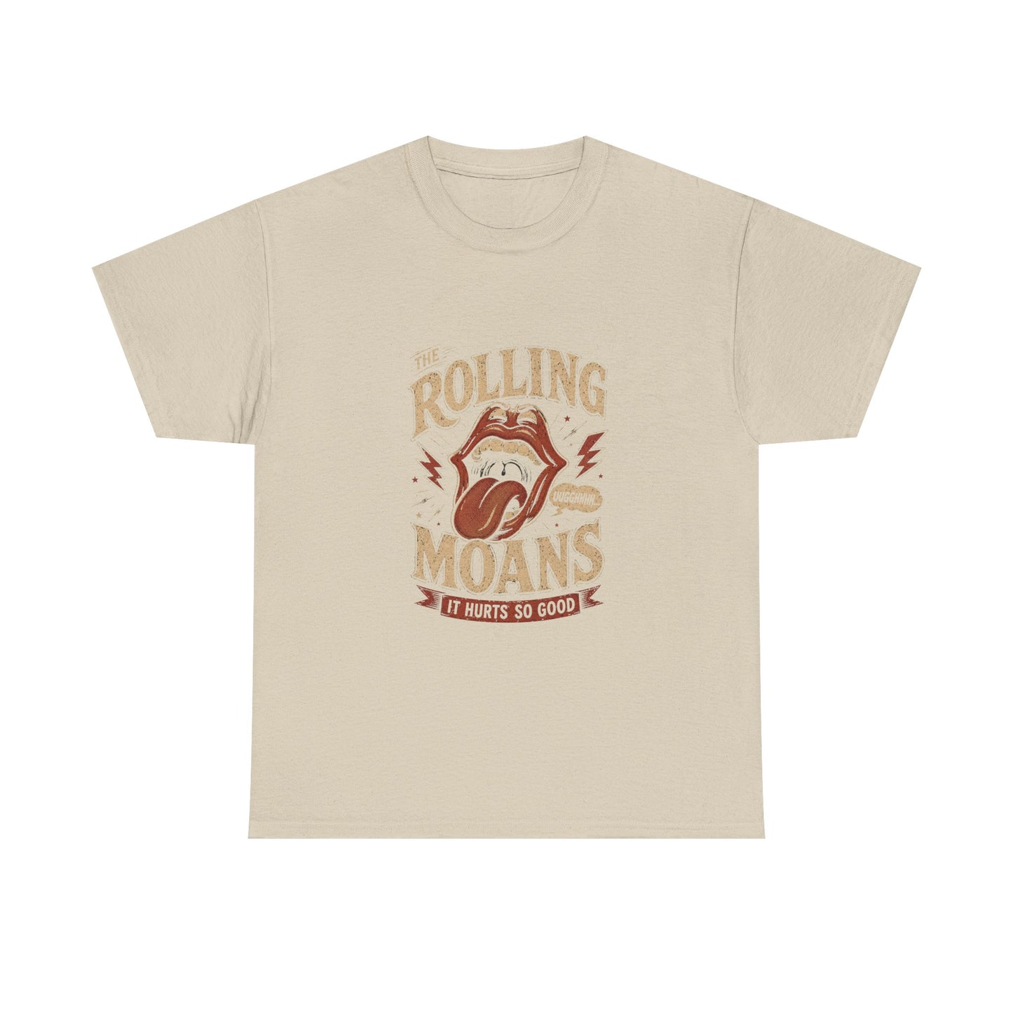 The Rolling Moans – Chronic Illness Rock‑Parody Pain Humor Adult Tee