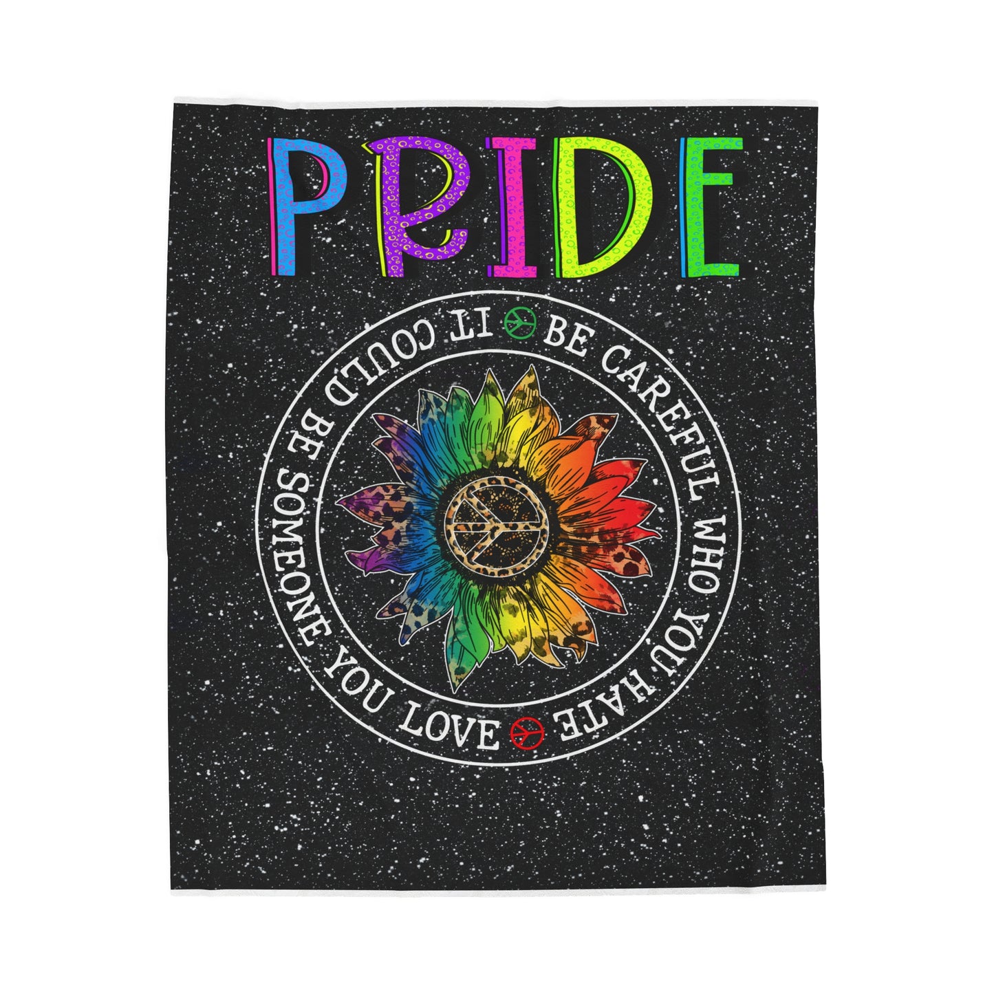 Be Careful Who You Hate Blanket