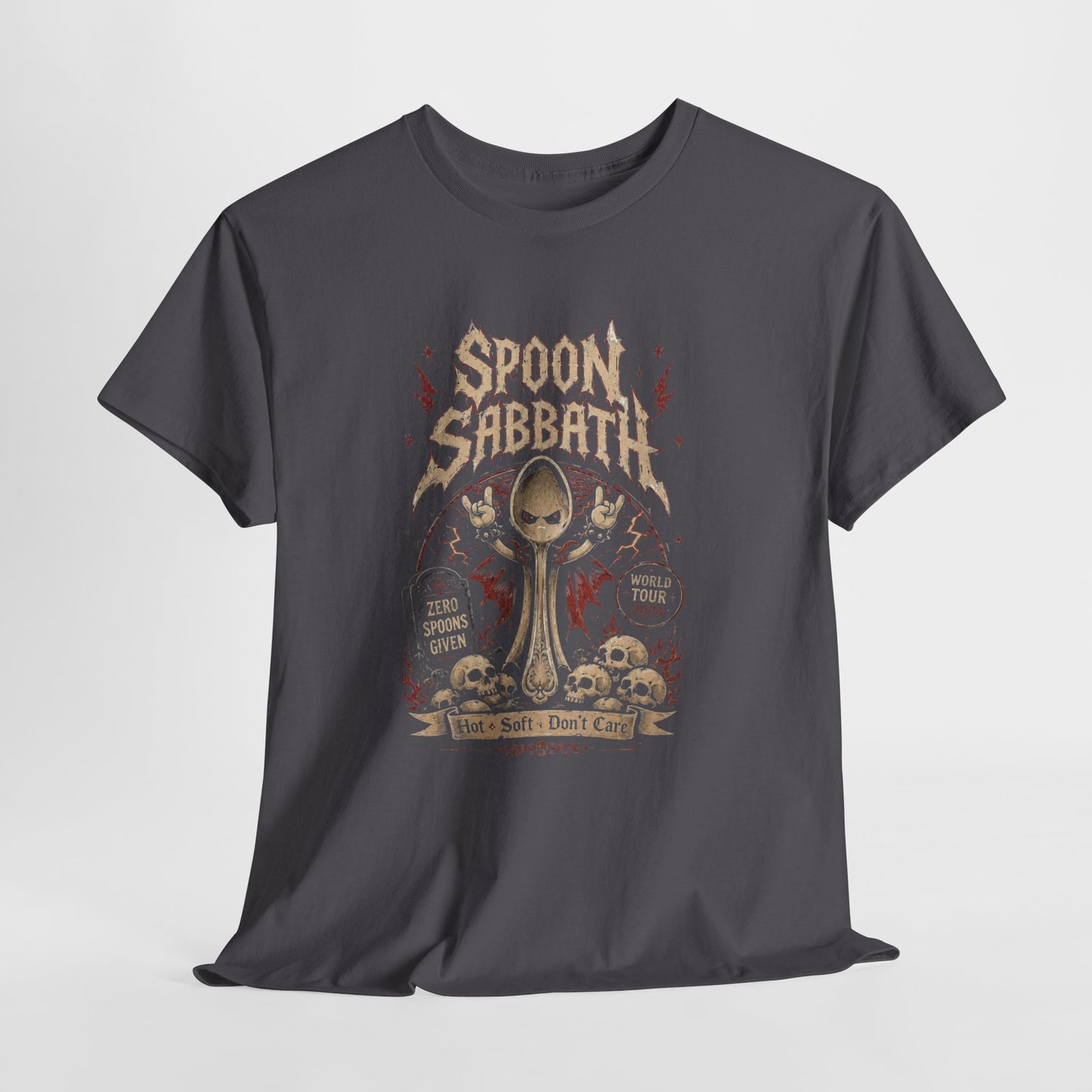 Spoon Sabbath Retro Spoon-Themed Graphic Tee