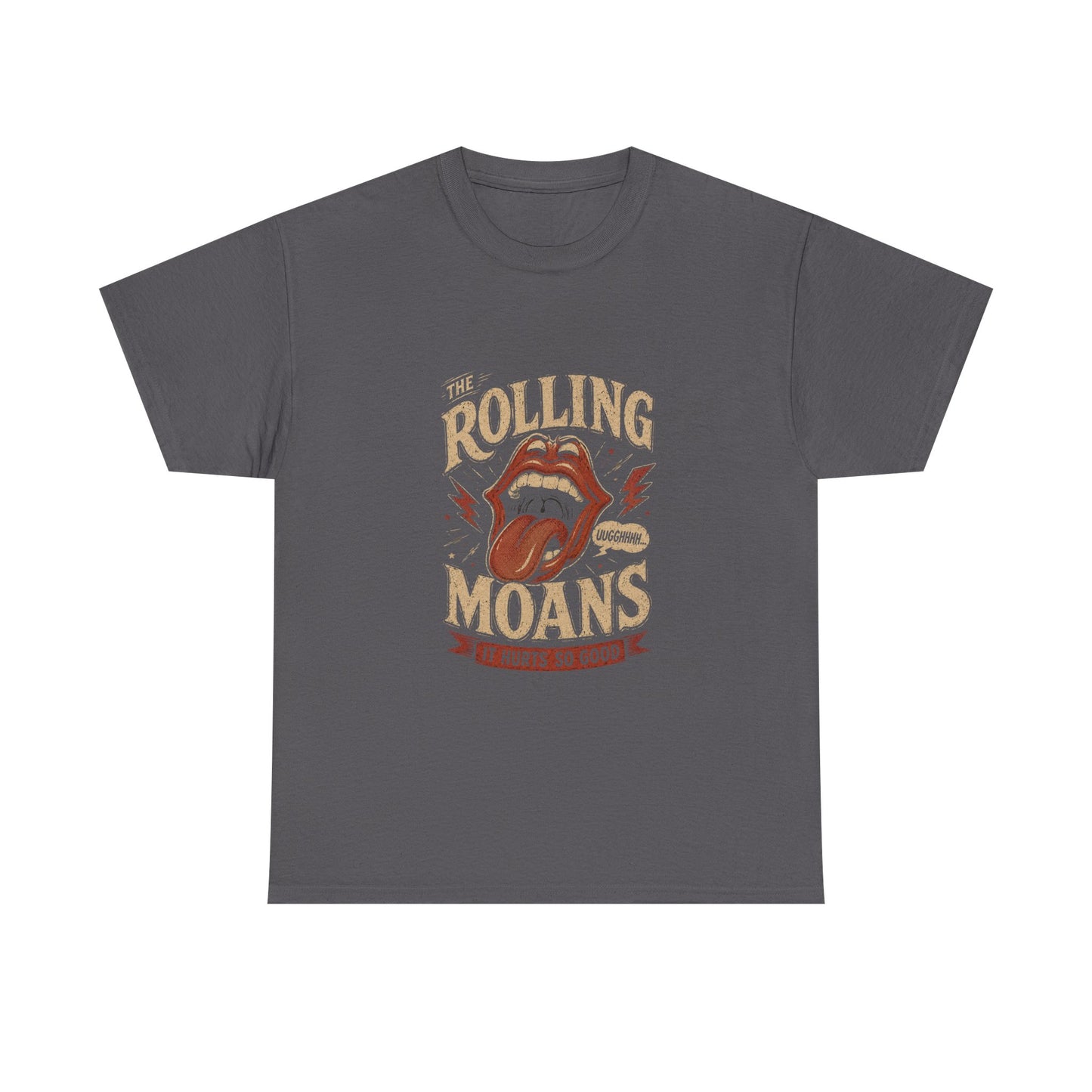 The Rolling Moans – Chronic Illness Rock‑Parody Pain Humor Adult Tee