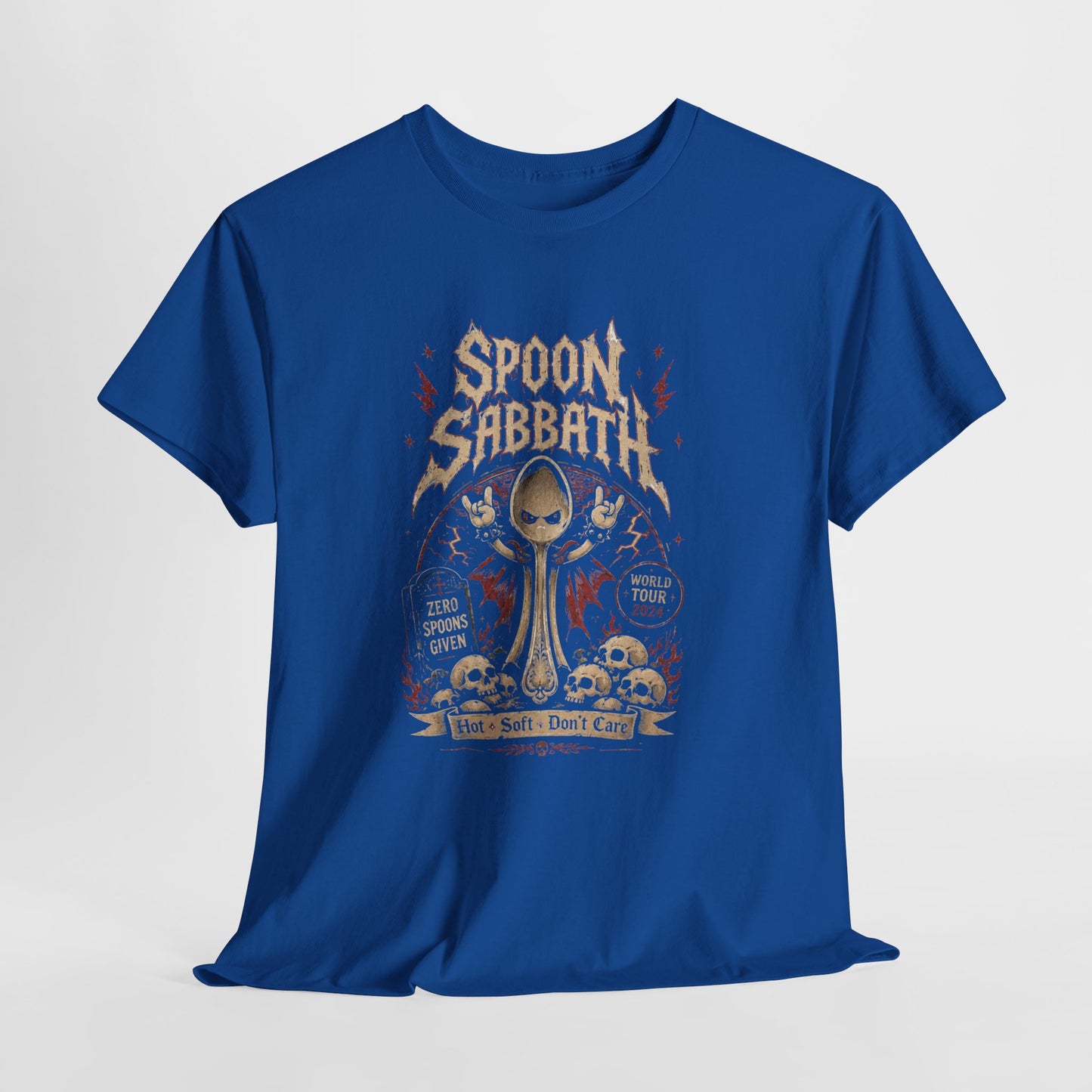 Spoon Sabbath Retro Spoon-Themed Graphic Tee