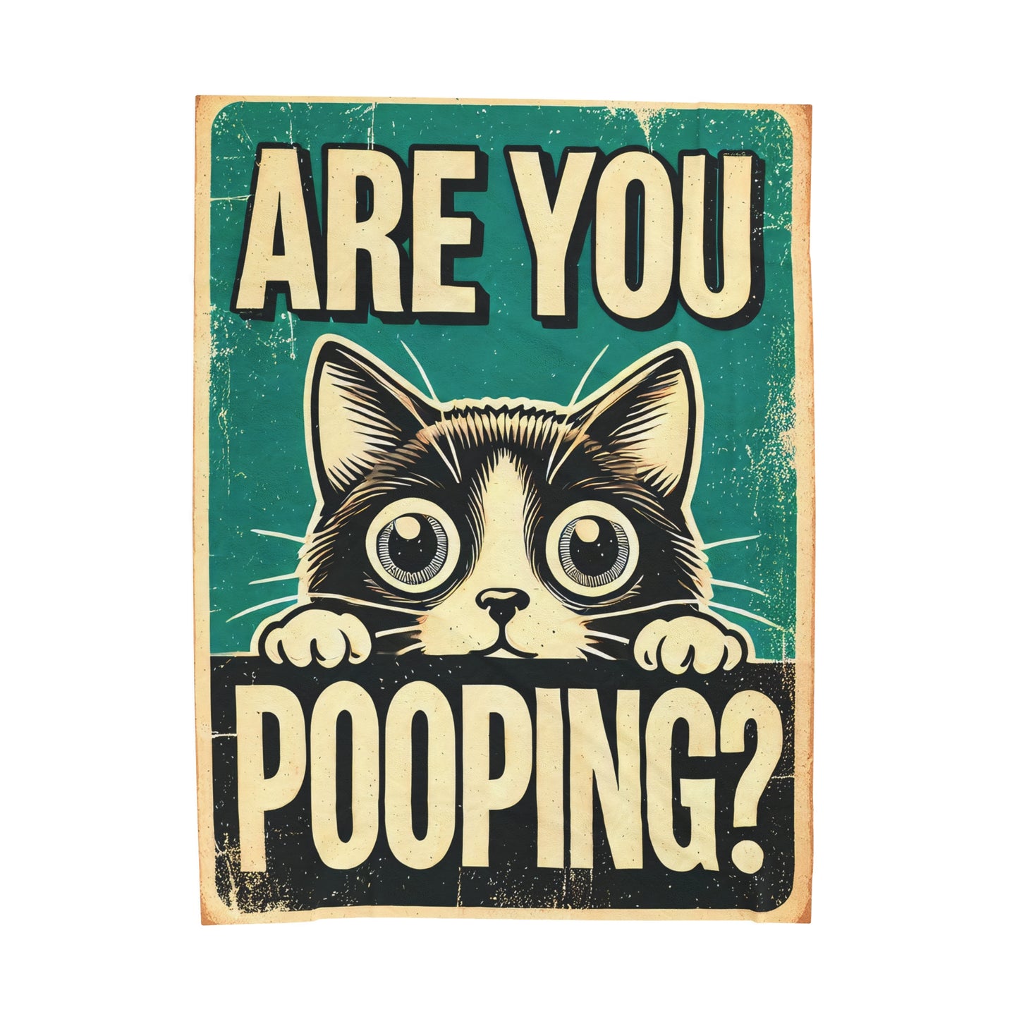 Are You Pooping? Blanket