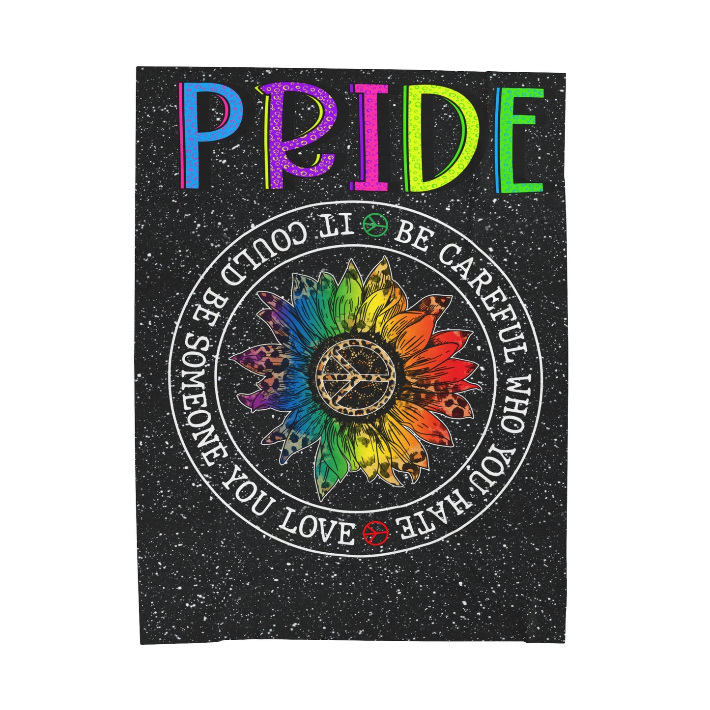 Be Careful Who You Hate Blanket