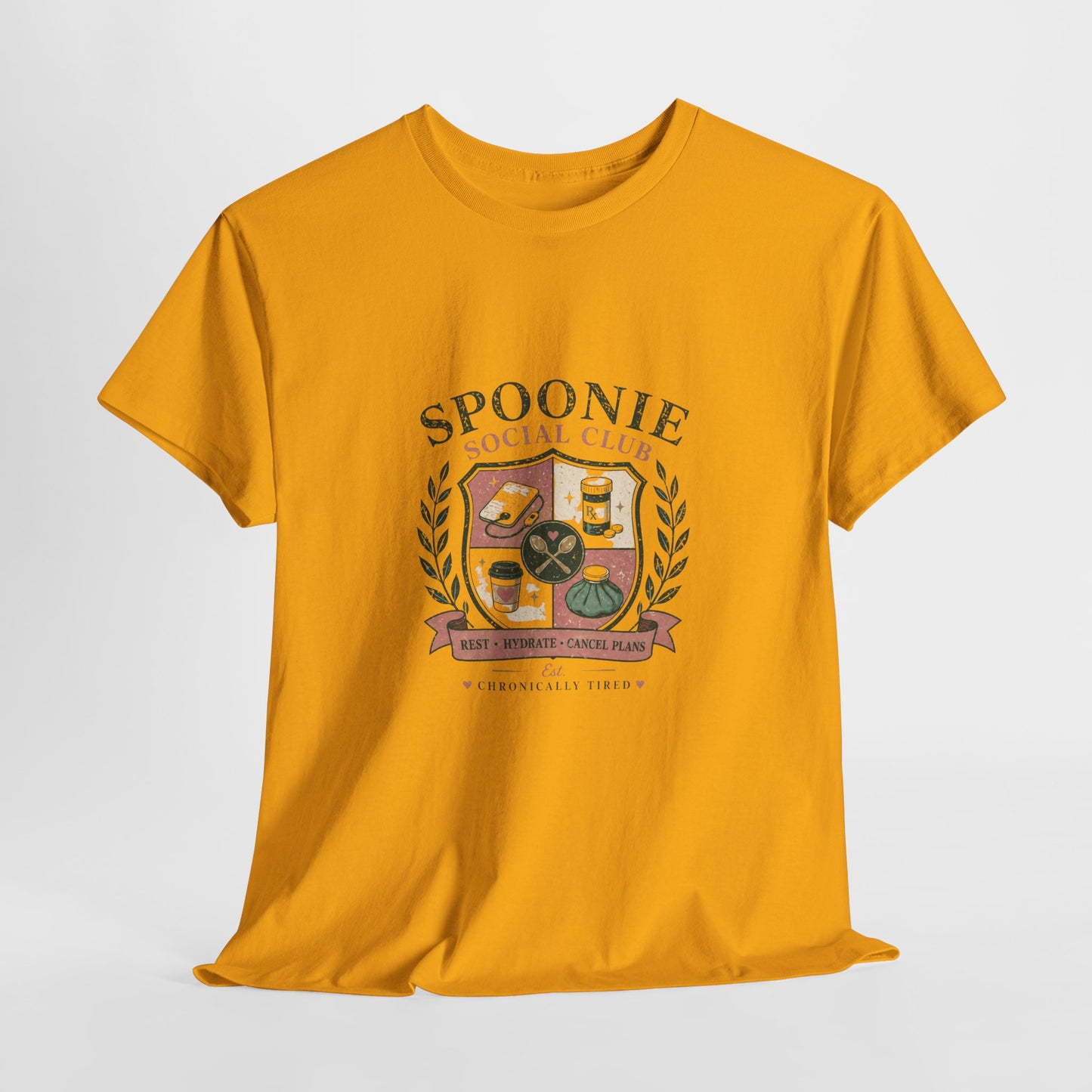 Spoonie Social Club T‑Shirt – Chronic Illness Awareness Tee