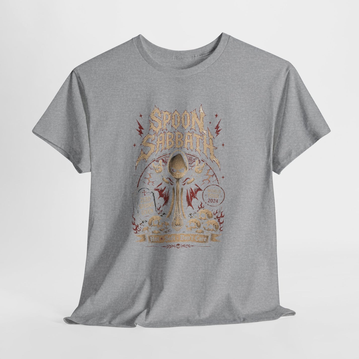 Spoon Sabbath Retro Spoon-Themed Graphic Tee