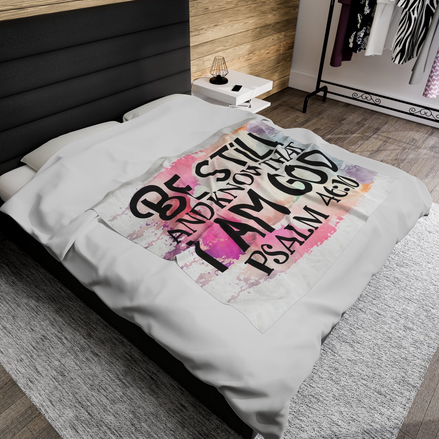 Be Still & Know That I Am God Blanket