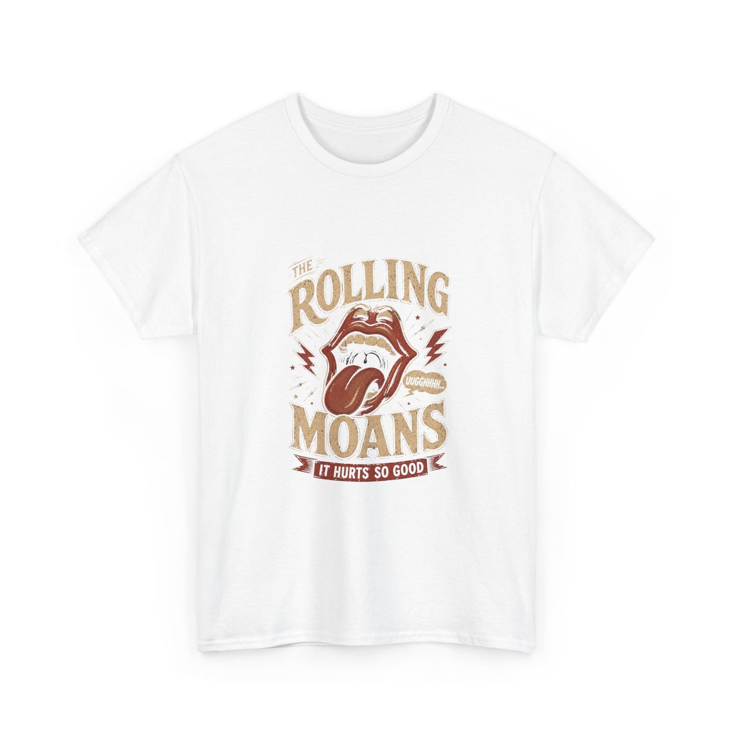 The Rolling Moans – Chronic Illness Rock‑Parody Pain Humor Adult Tee