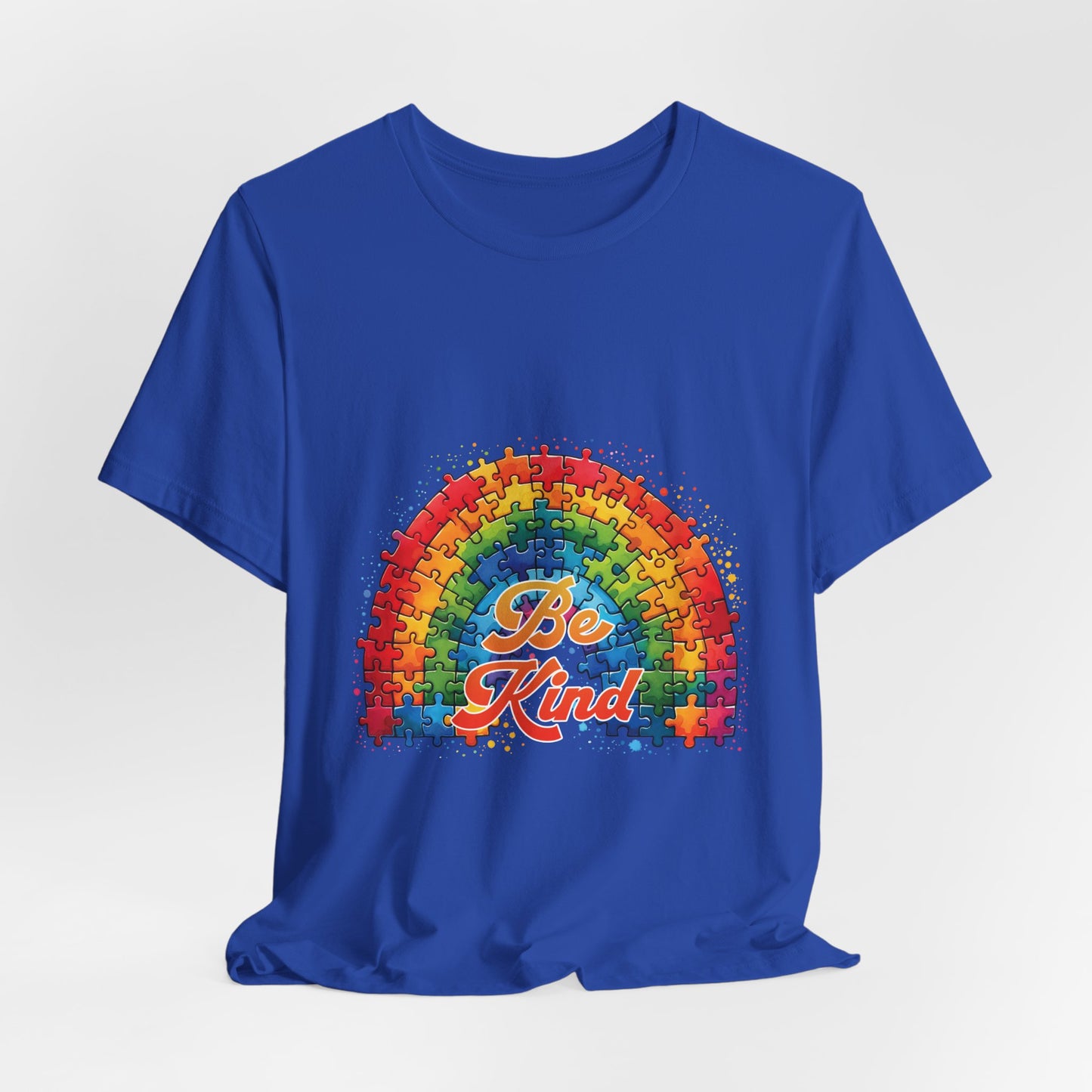 Be Kind Autism Rainbow Tee