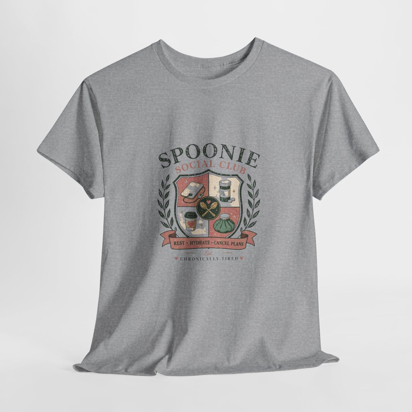 Spoonie Social Club T‑Shirt – Chronic Illness Awareness Tee