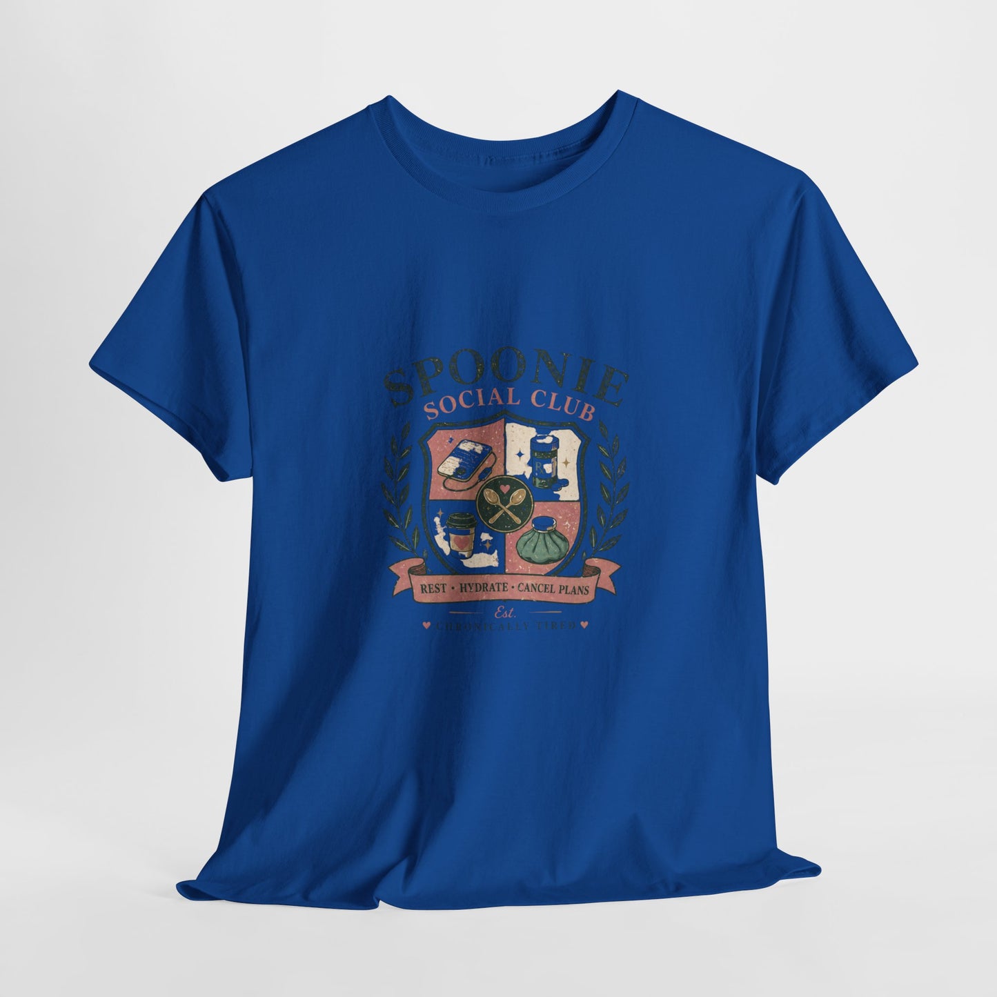 Spoonie Social Club T‑Shirt – Chronic Illness Awareness Tee
