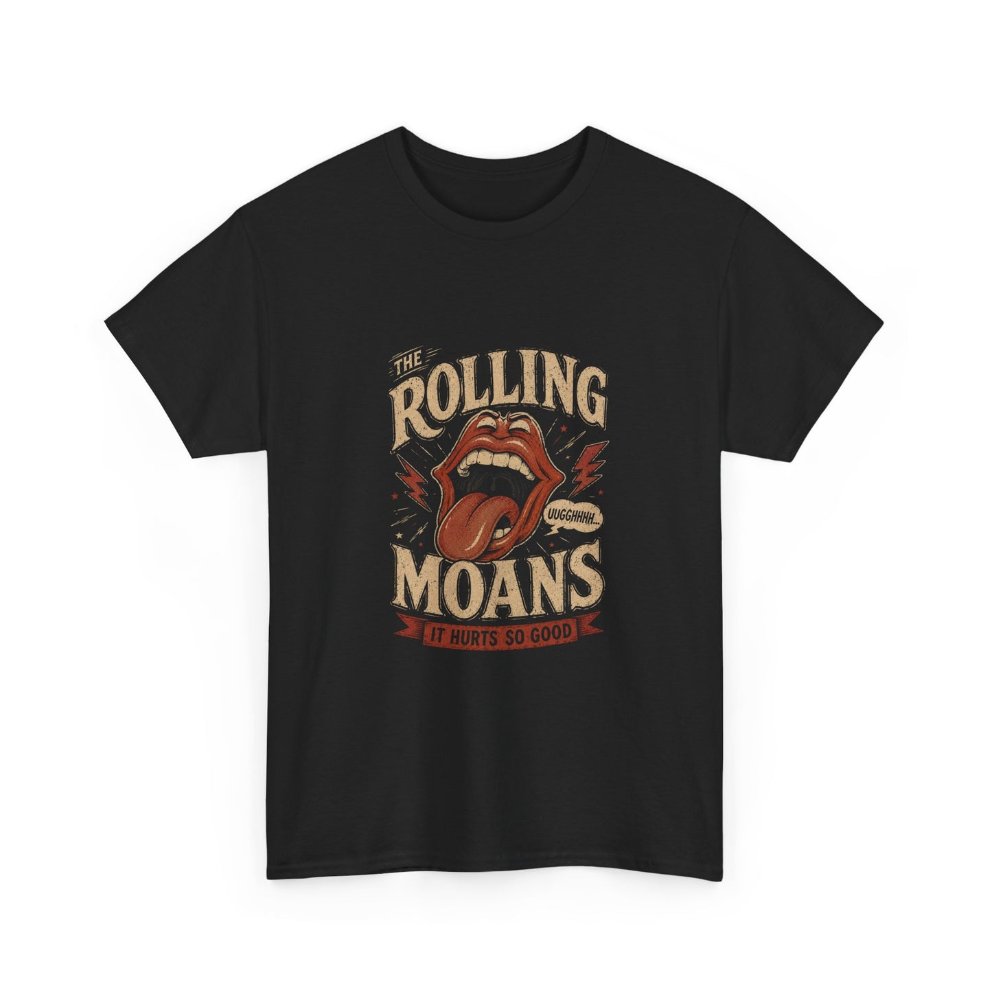 The Rolling Moans – Chronic Illness Rock‑Parody Pain Humor Adult Tee