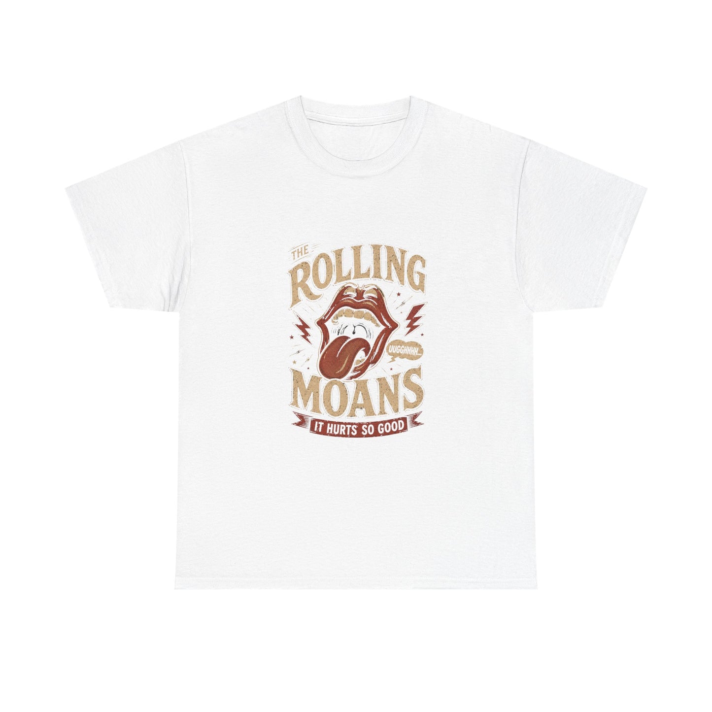 The Rolling Moans – Chronic Illness Rock‑Parody Pain Humor Adult Tee