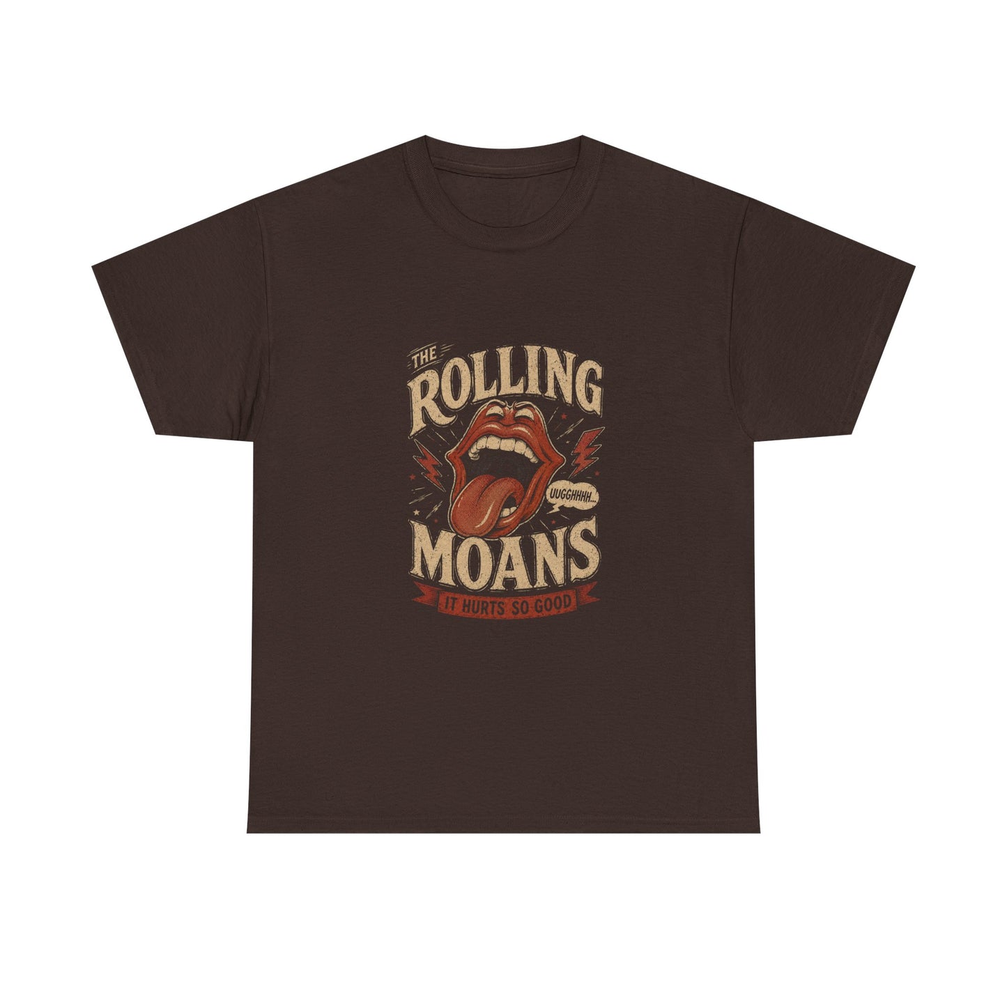 The Rolling Moans – Chronic Illness Rock‑Parody Pain Humor Adult Tee