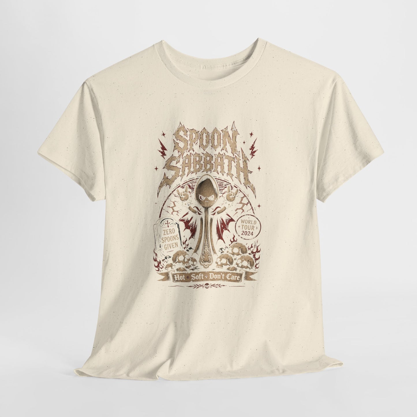 Spoon Sabbath Retro Spoon-Themed Graphic Tee