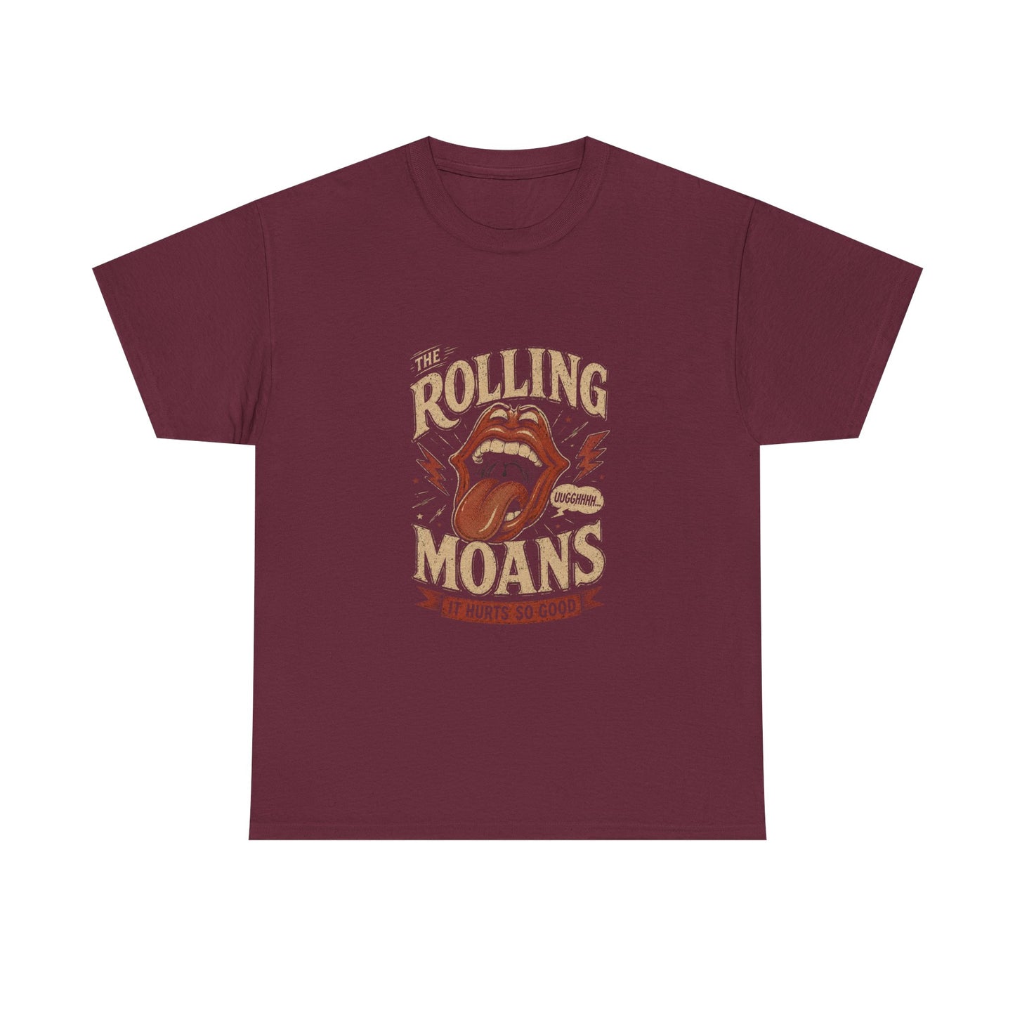 The Rolling Moans – Chronic Illness Rock‑Parody Pain Humor Adult Tee