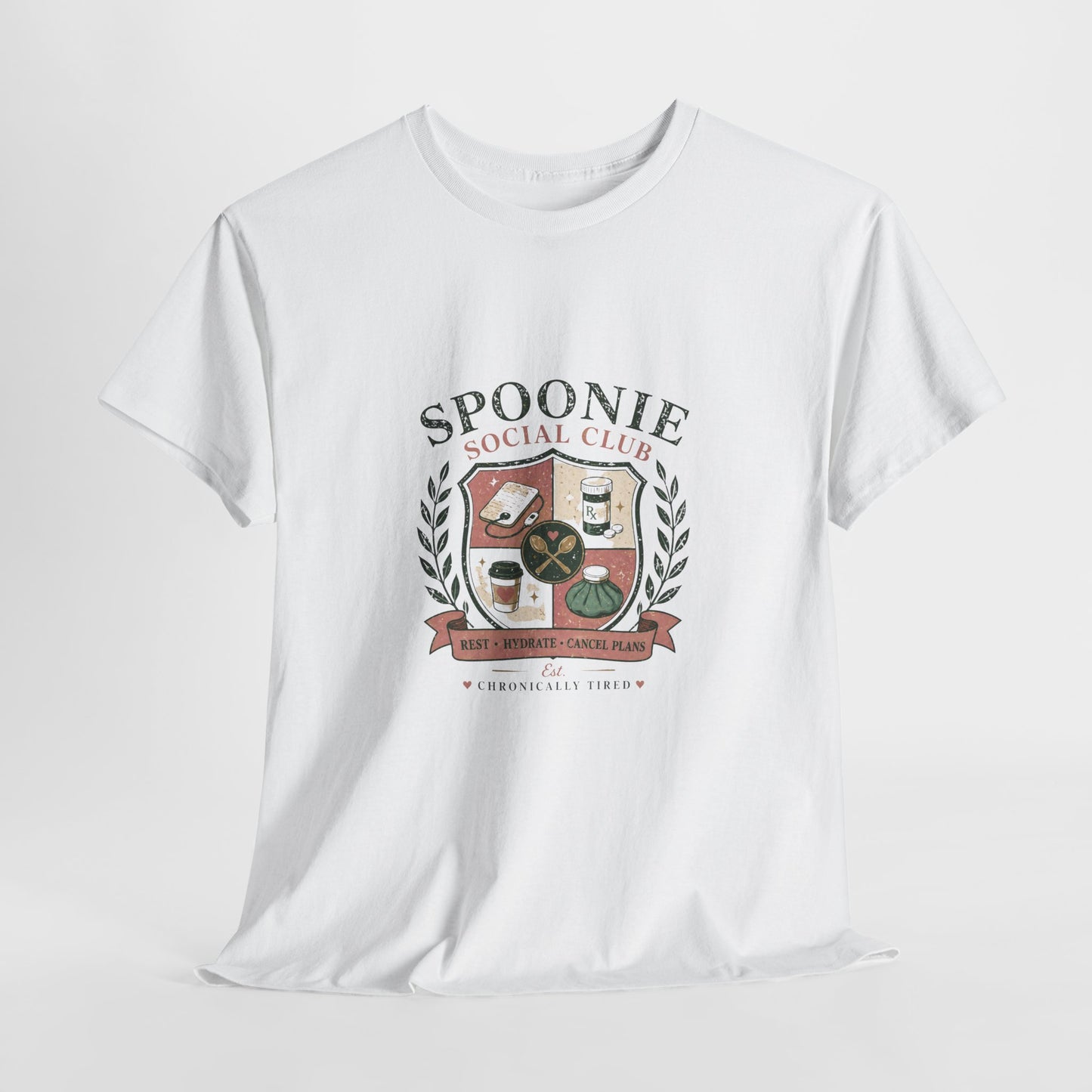 Spoonie Social Club T‑Shirt – Chronic Illness Awareness Tee