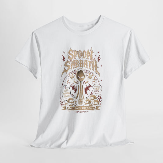 Spoon Sabbath Retro Spoon-Themed Graphic Tee