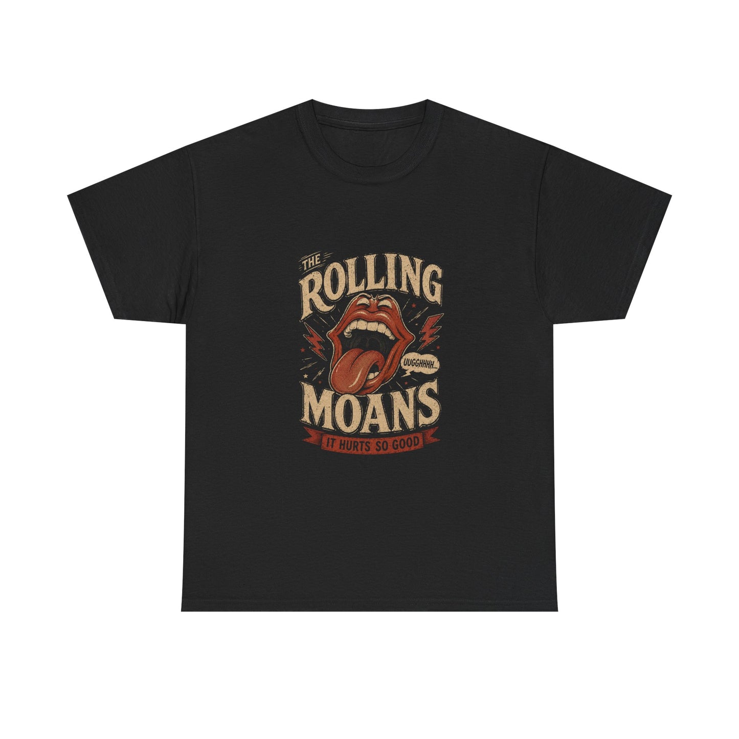 The Rolling Moans – Chronic Illness Rock‑Parody Pain Humor Adult Tee