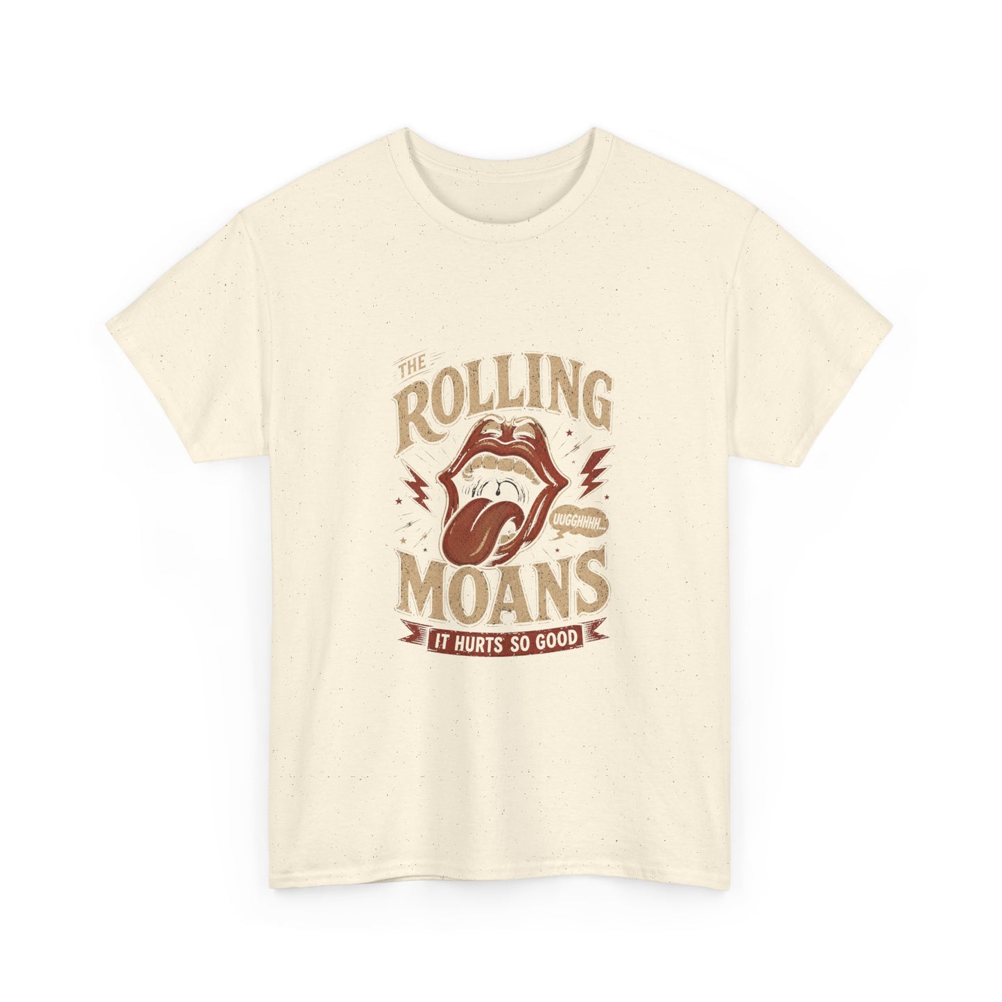 The Rolling Moans – Chronic Illness Rock‑Parody Pain Humor Adult Tee